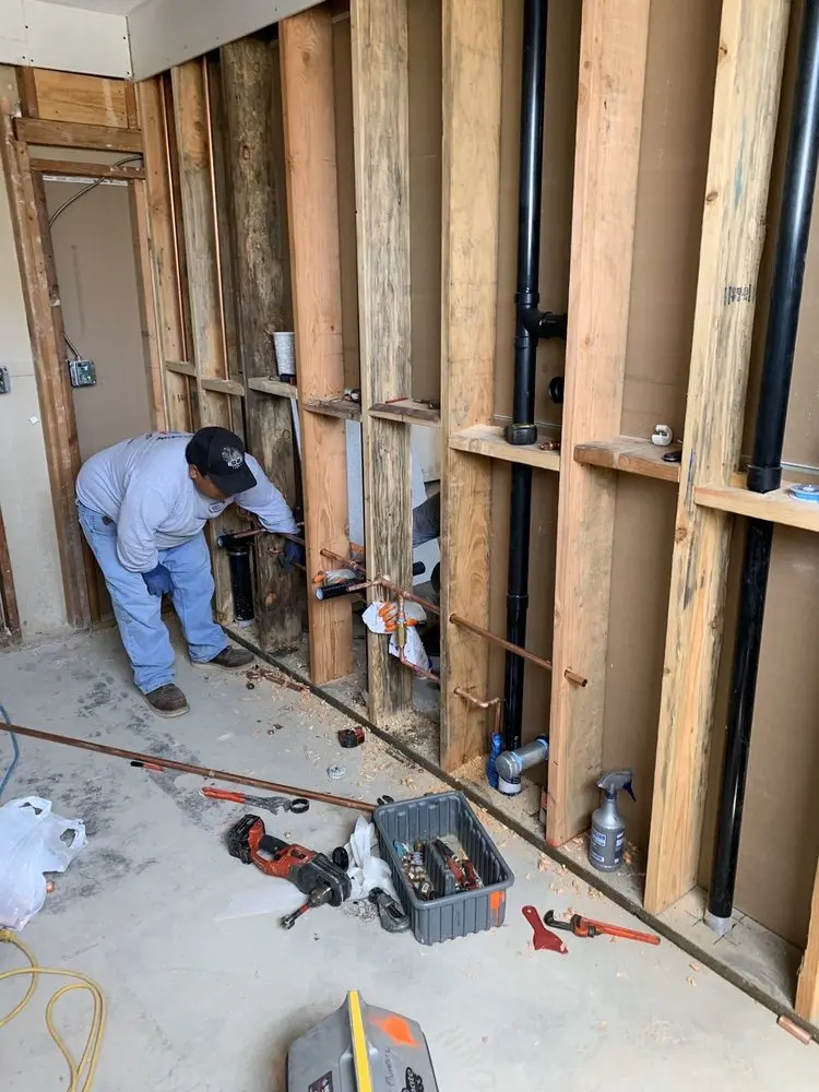 Commercial rough-in plumbing for Gas Line Repair in Kreidersville